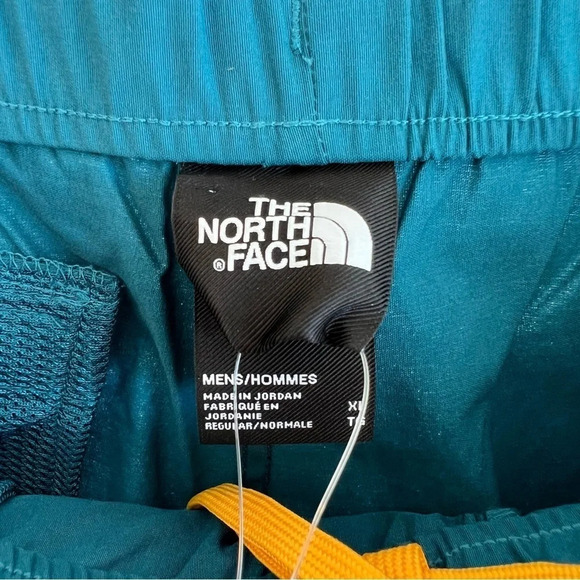 The North Face Men’s Colorblock Class V Pants Teal Blue Summit Navy XL NWT - Picture 3 of 6